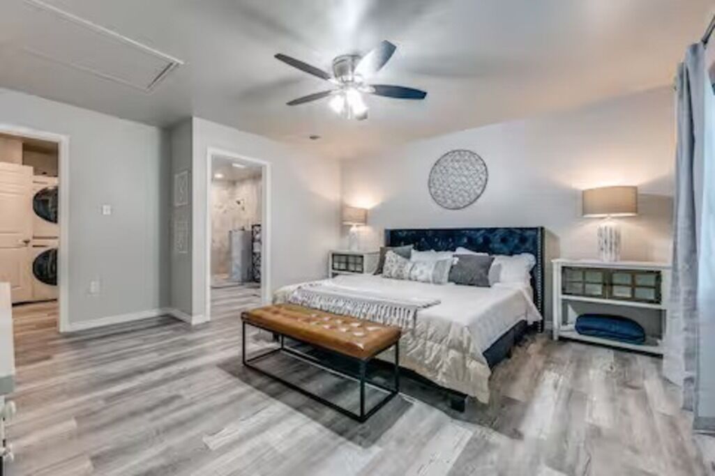 4 間睡房、熨斗/熨衫板、免費 Wi-Fi、床單