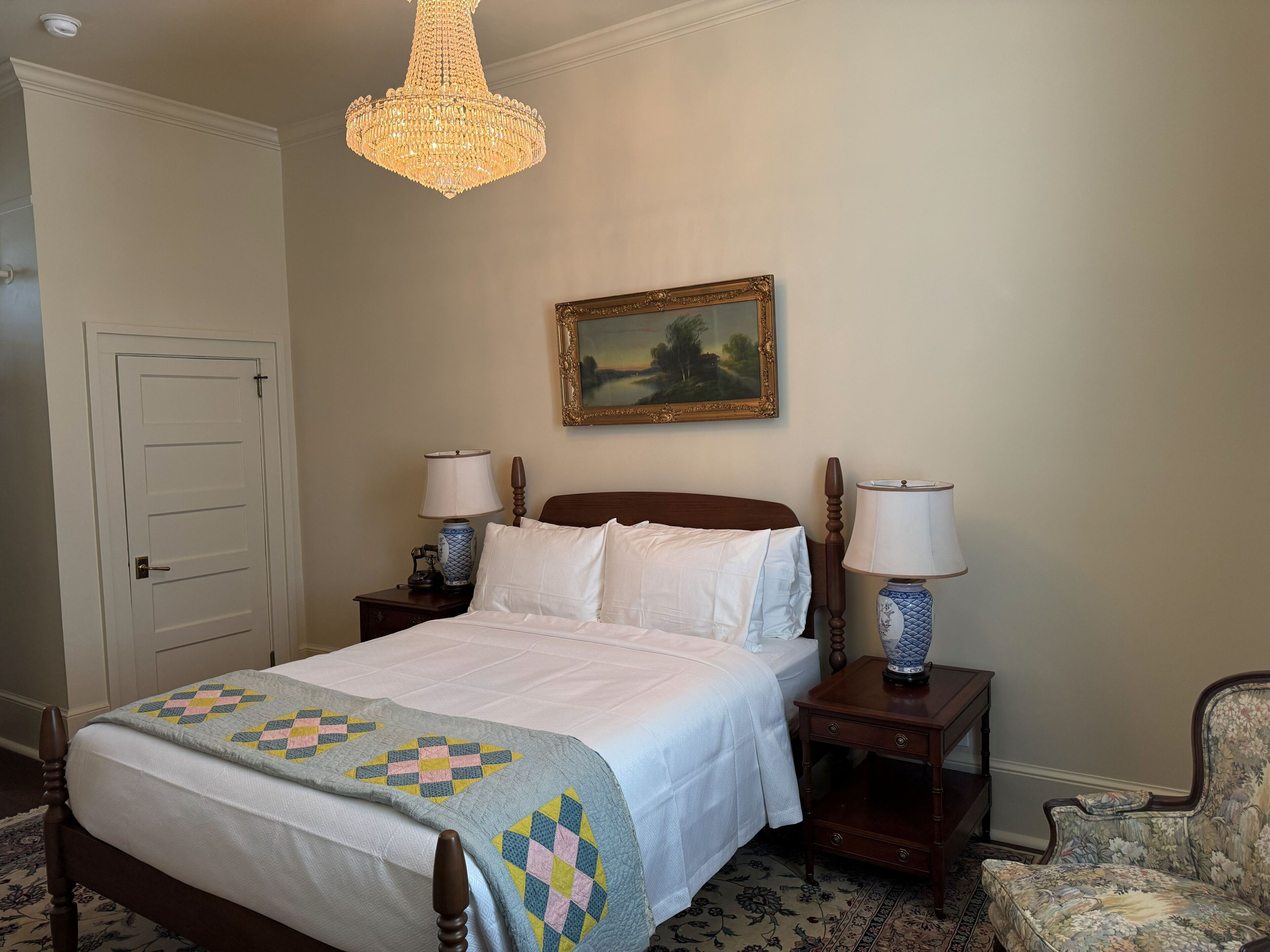 Classic-sviitti, näköala puutarhaan