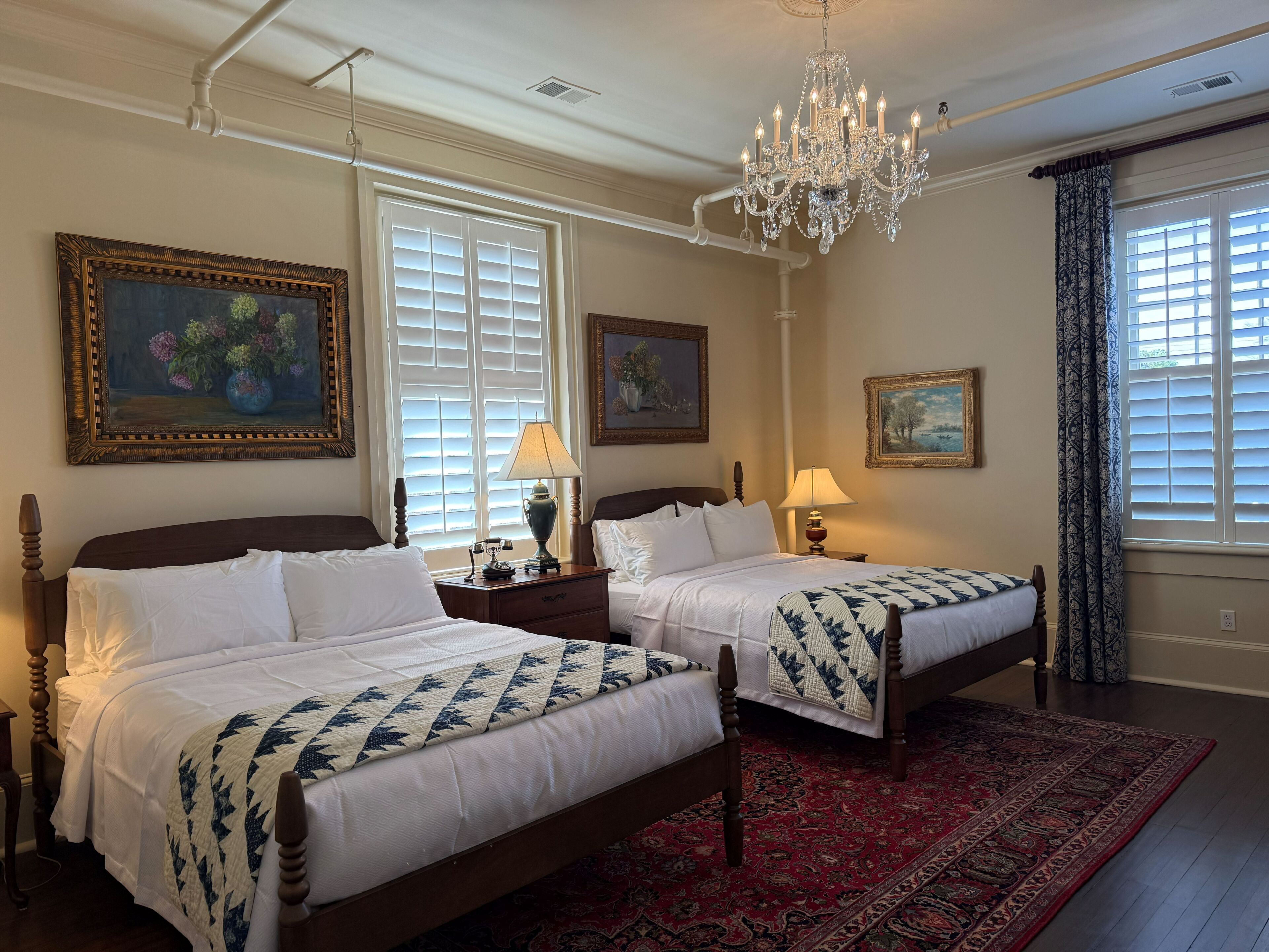 經典雙床房, 花園景觀