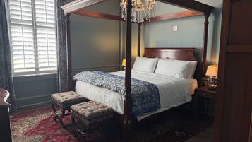 Huone, näköala puutarhaan