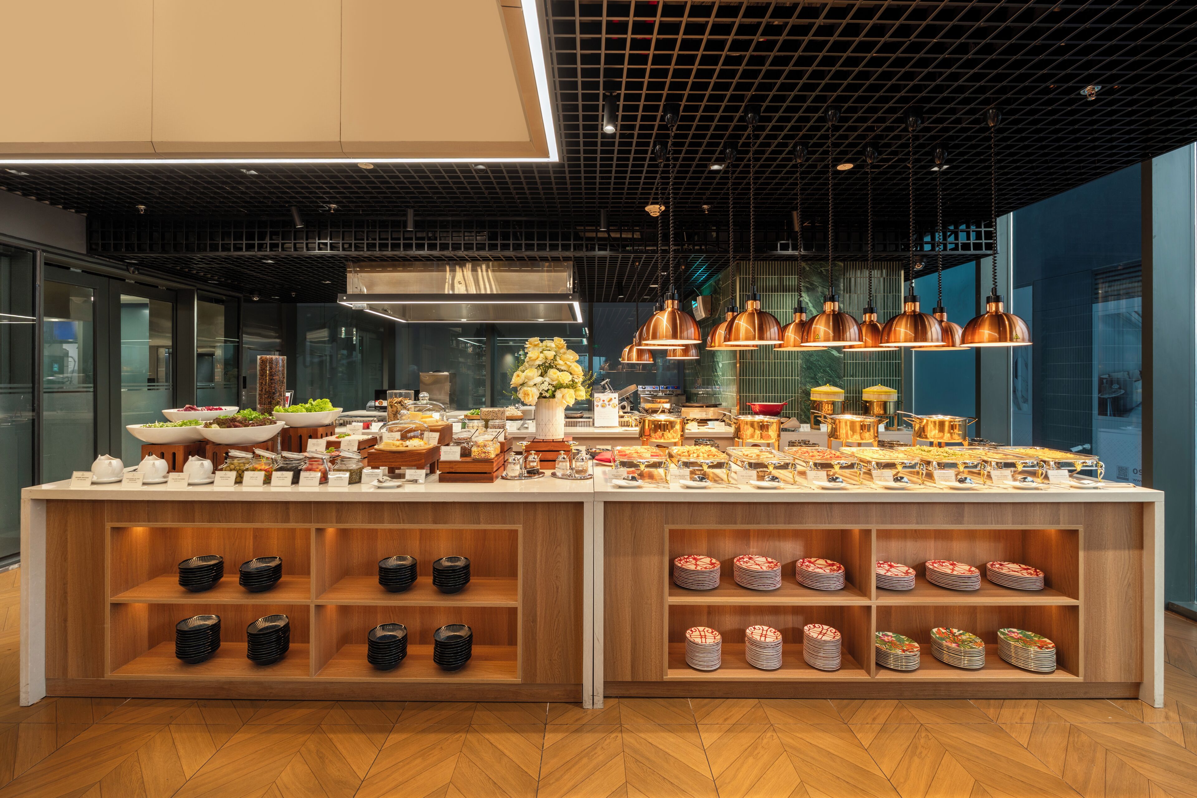 Breakfast buffet