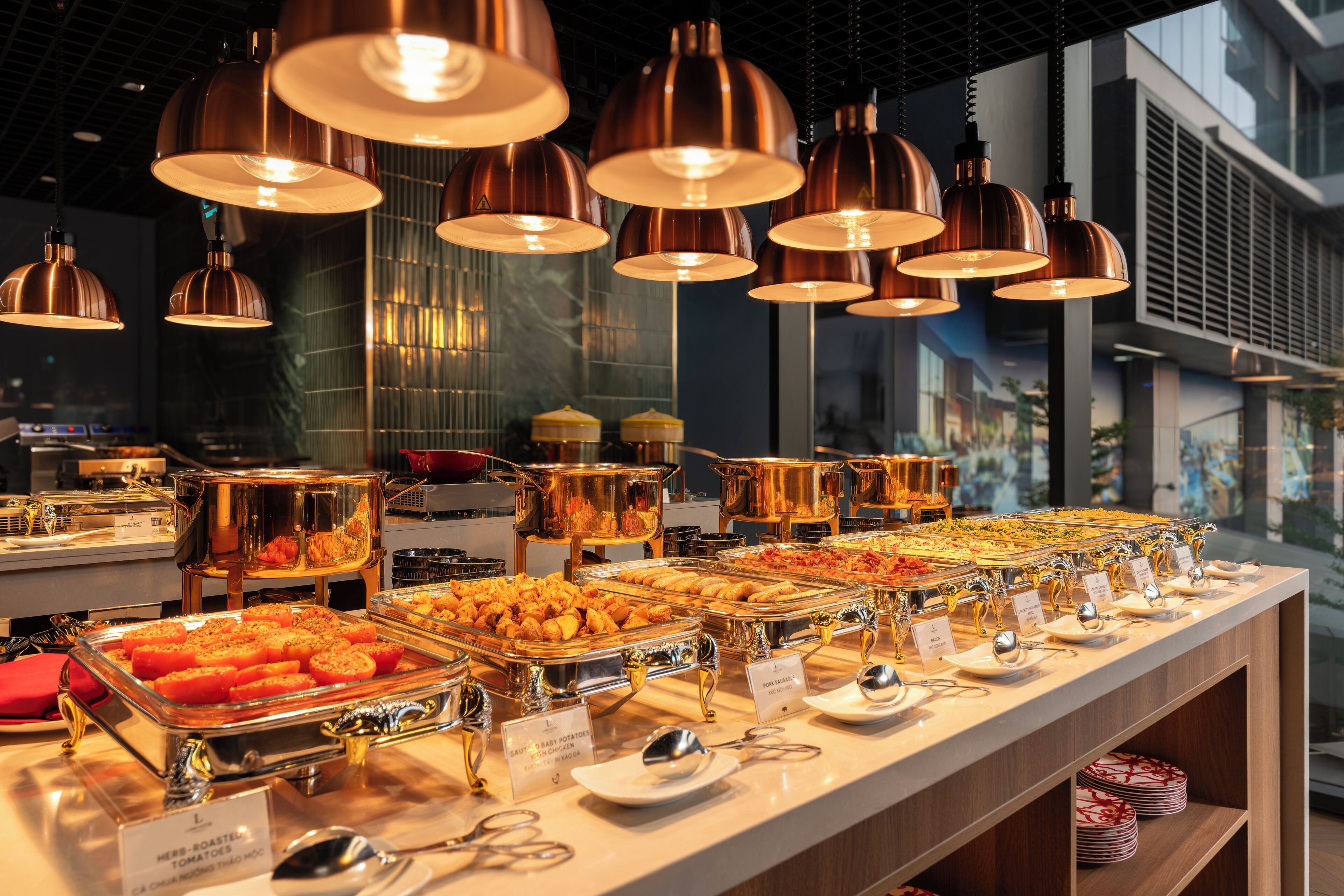 Breakfast buffet