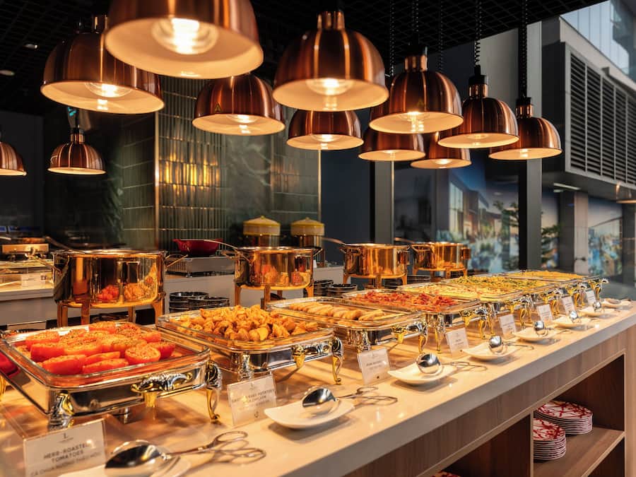 Breakfast buffet