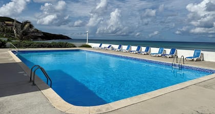 NEW Oceanfront Paradise: 2-bedroom Condo with AC in Charming St Croix