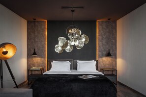 Apartamento de lujo, vistas al mar | Caja fuerte, cortinas opacas, tabla de planchar con plancha