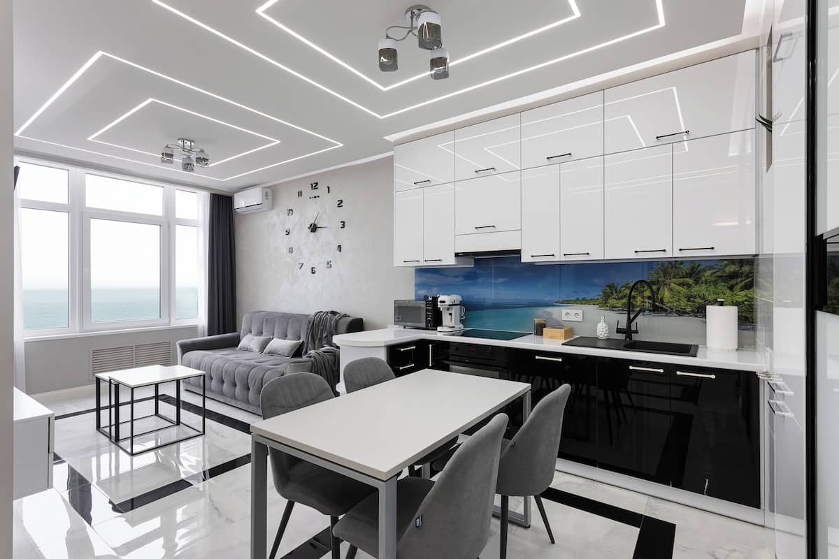 Appartement Luxe, vue mer | Cuisine privée