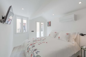 2 Schlafzimmer, Zimmersafe, Bügeleisen/Bügelbrett, Reisekinderbett