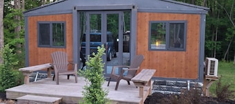 The Bunker, 2 bedroom expandable container tiny house