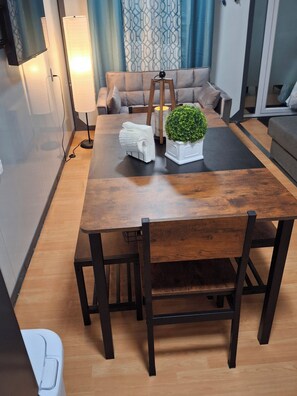 Interior - The Bunker, 2 bedroom expandable container tiny house (Oak Hill)