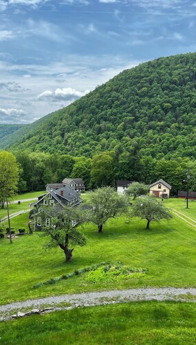 Manor House - a welcoming 5-bedroom getaway on 110 acres in Roaring Branch