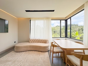 Deluxe Apartment, Garden View | Living area - Edificio Cielo Verde (Rionegro)