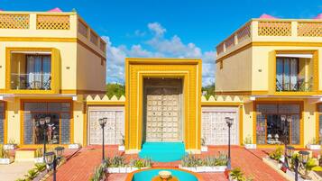 Majoituspaikan julkisivu