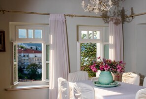 Villa, Patio, City View | Living area | Flat-screen TV, DVD player