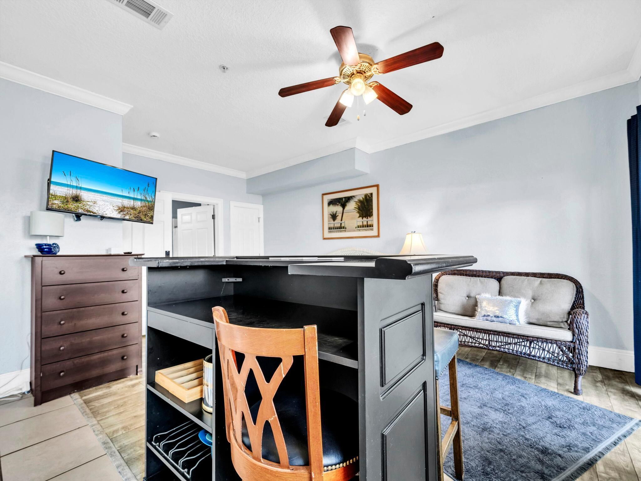 Appartamento, 1 letto queen (3B - The Seaglass Shack) | Interni