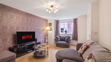 TV, video games, DVD player