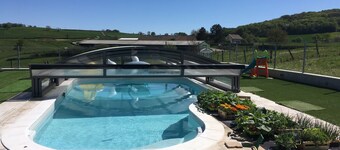 Gîte secondaire - This gîte is rented out when the main house is fully let.