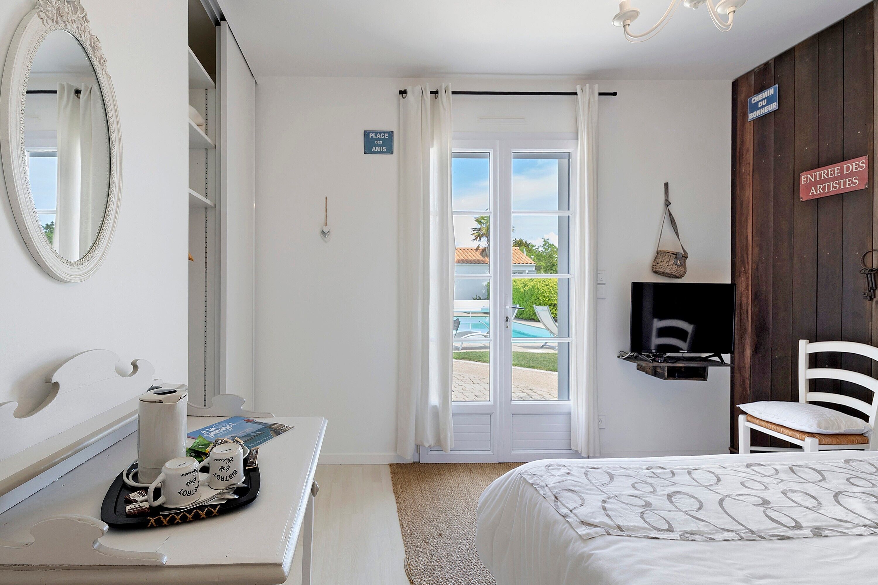 1 chambre, Wi-Fi, draps fournis