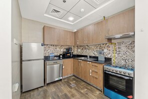 Apartamento conforto, 2 quartos, cozinha | Cozinha privada