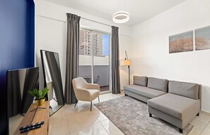 舒适公寓, 2 间卧室, 厨房 | 起居区