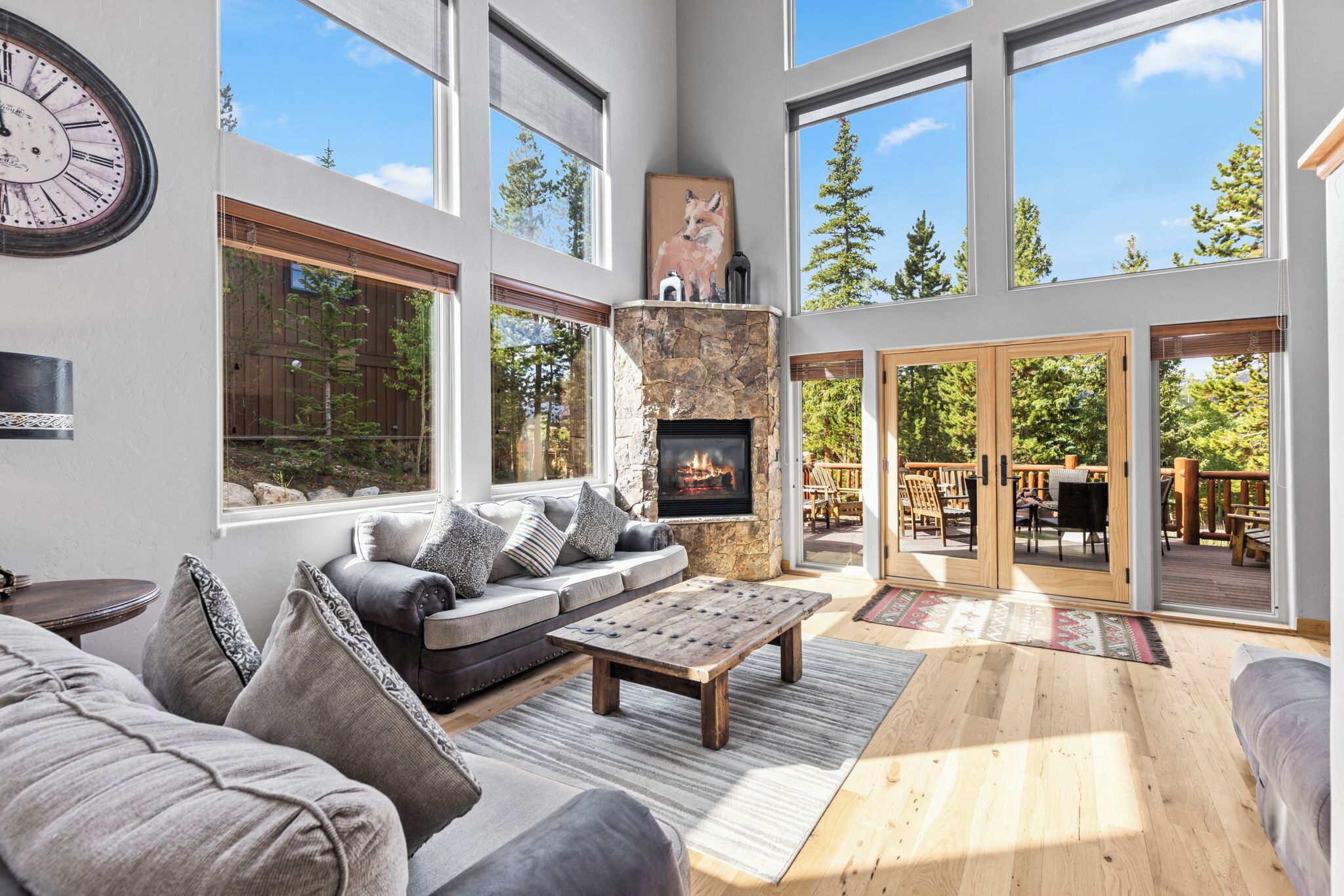 Townhome, Multiple Beds, Hot Tub, Mountain View (Fox Den at Emmett Lode) | Living area