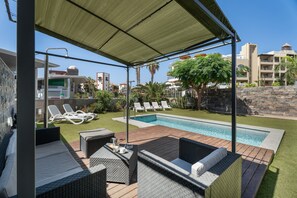 Pool - Vacation Villa 'Playa Del Duque' with Private Terrace, Wi-Fi and Air Conditioning (Adeje)