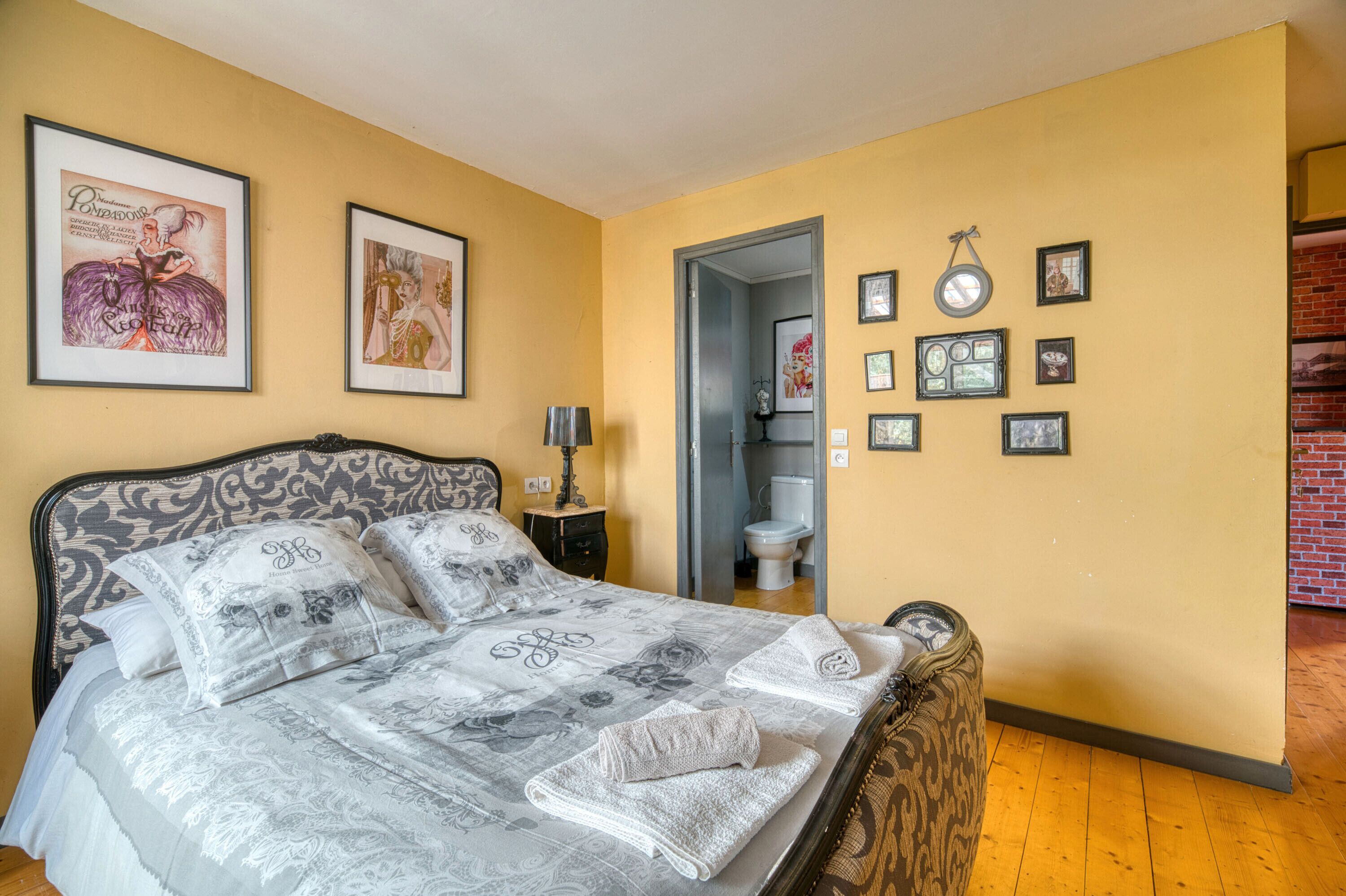 1 chambre, Wi-Fi, draps fournis