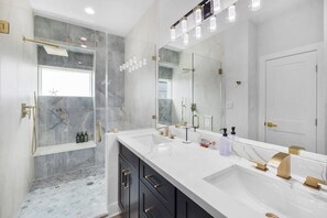 Towels, soap, toilet paper