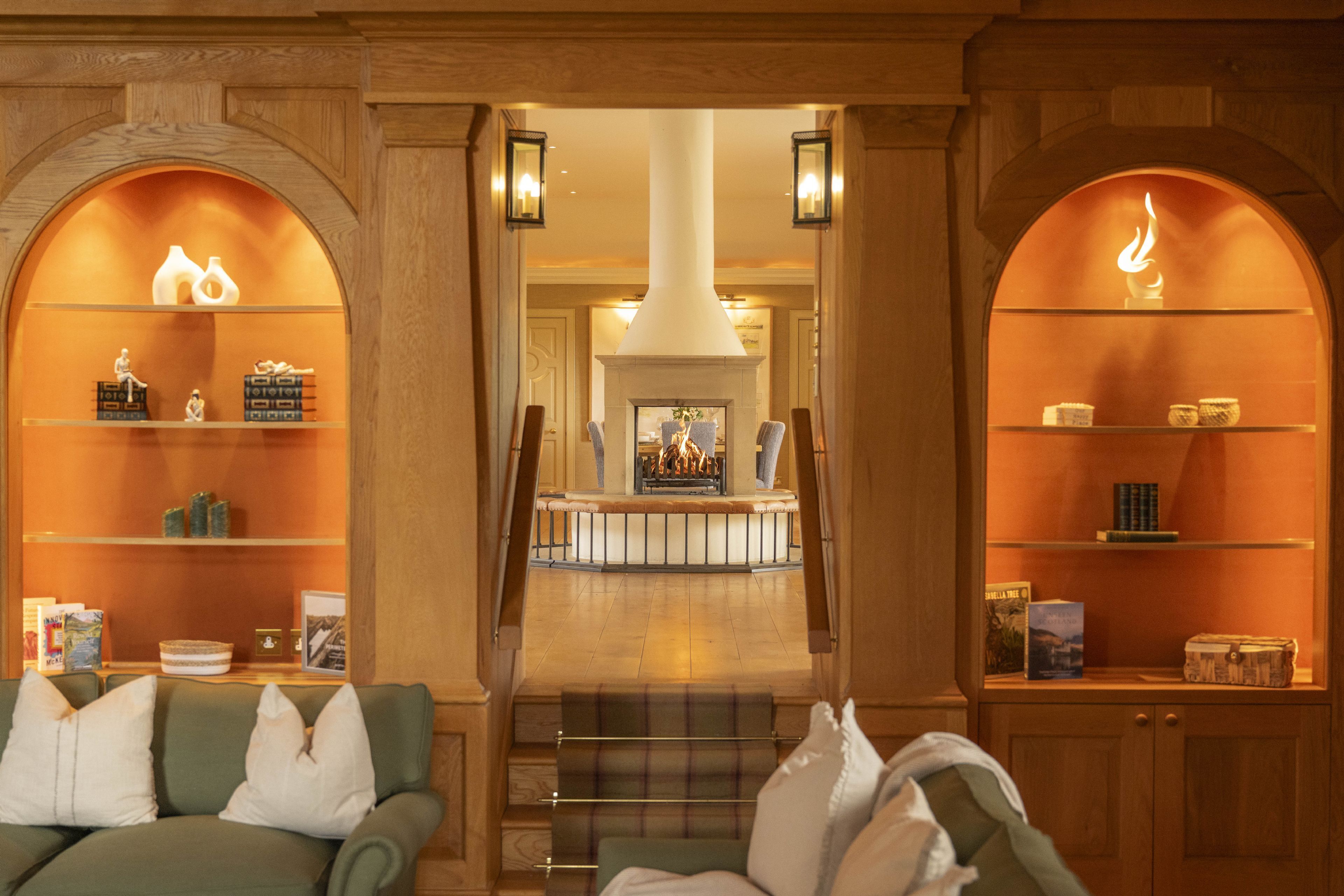 المنشأة من الد اخل