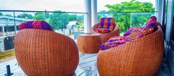 A spacious  cozy three-bedroom furnished apartment Bolgatanga.