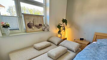 Desk, iron/ironing board, free WiFi, bed sheets