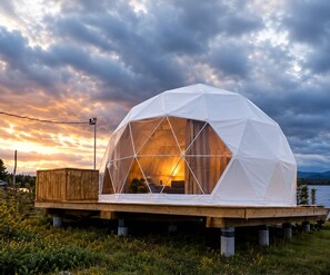 Unclassified image, 4 of 7, button - Baddeck Domes (Baddeck)