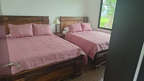Blackout drapes, iron/ironing board, free WiFi