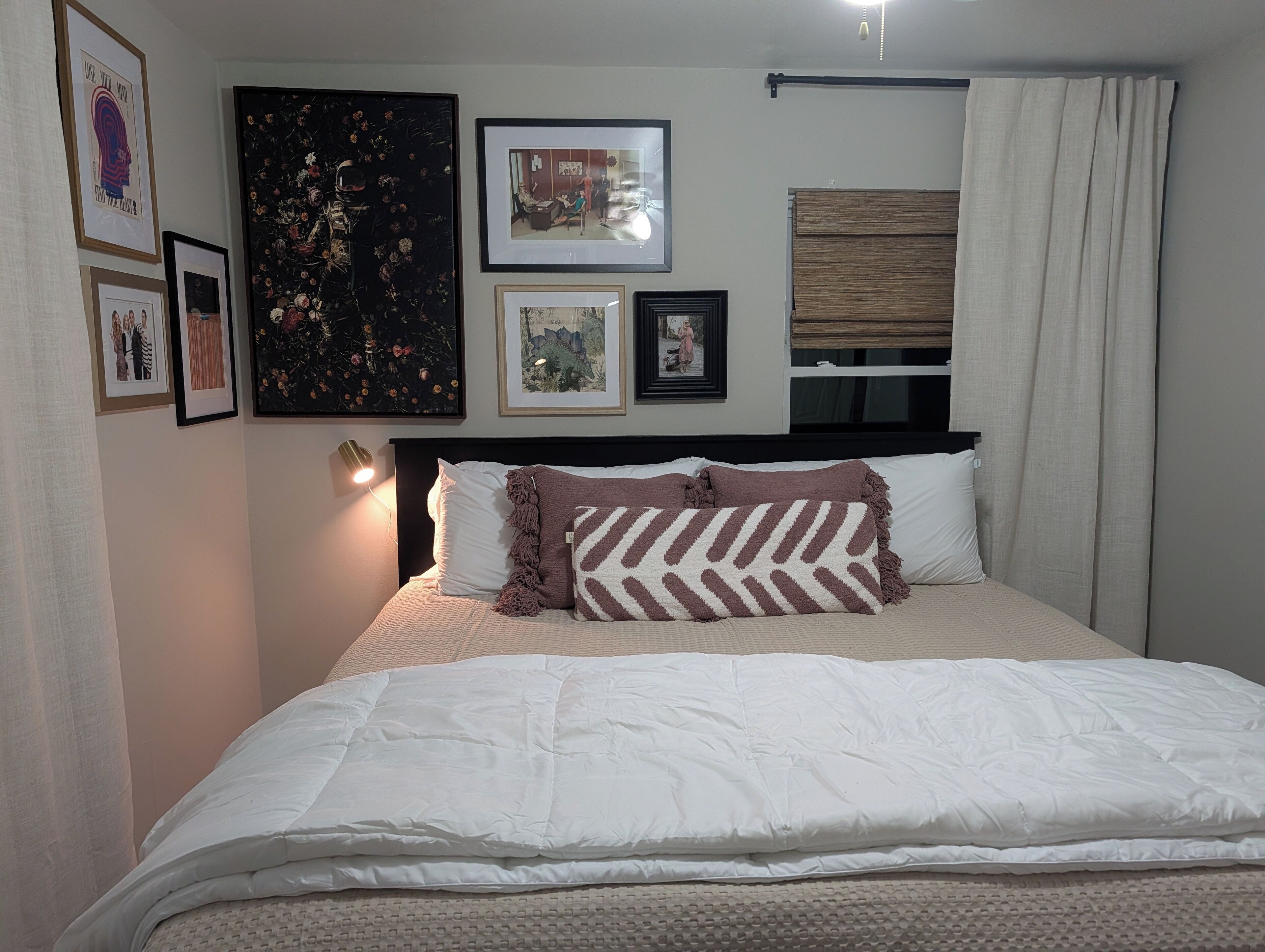 2 habitaciones, tabla de planchar con plancha, wifi y ropa de cama 