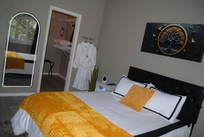1 dormitorio, tabla de planchar con plancha, wifi gratis y ropa de cama