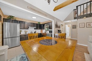 Interior - Warm Modern Lodge: Hot Tub, Fireplace & Pacman! (Sevierville)