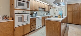 Lou Wilda House is a charming 3 bedroom home with a cozy back patio.