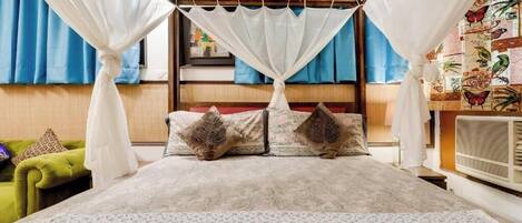 1 bedroom, Internet, bed sheets