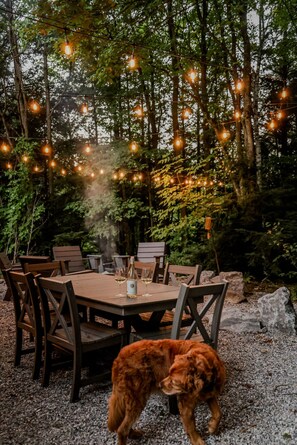 Opções para refeição ao ar livre