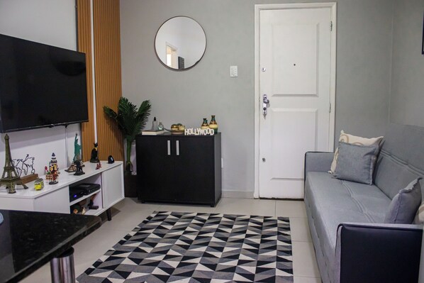 Smart TV, books, music library