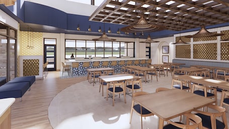 Se sirven almuerzos y cenas. Hotel Eastport