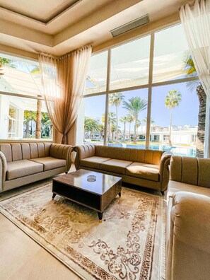 Lobby sitting area