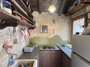 Casa (Two Bedroom Holiday Holiday Home with) | Cocina privada | Frigorífico