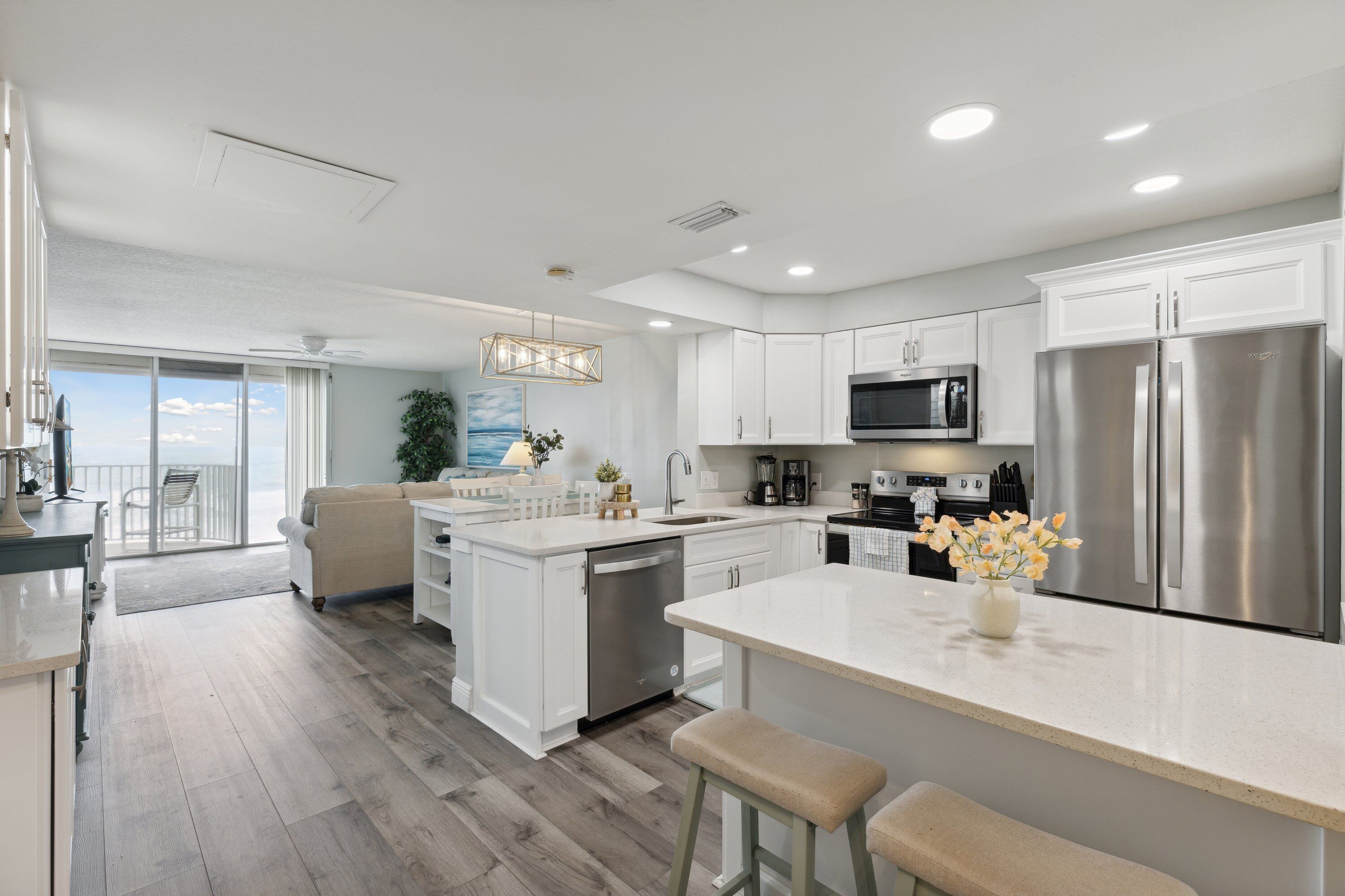 公寓 (2 Bedrooms) | 私人廚房 | 電冰箱、微波爐、烤箱、爐台