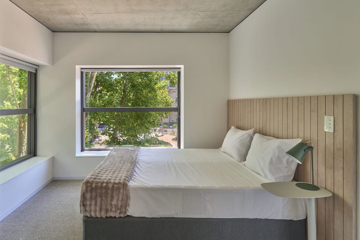 In-room safe, desk, laptop workspace, blackout curtains