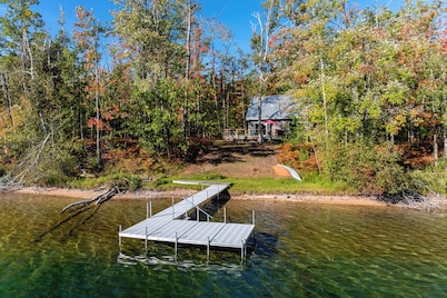 Pet-friendly Lakefront Home w/ Dock & Grill!