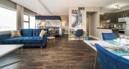 King Bed City Center Free Parking, Wifi, Ntflx