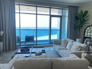 TV - Seaside Gem – 2BR Beachfront Apartment (Ajman)
