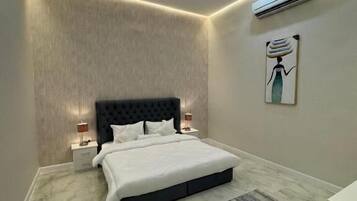 Chalet, 1 habitación | Ropa de cama de alta calidad y ropa de cama