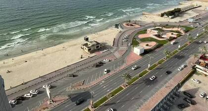 Elegant Beachfront Seaview Apartment in Ajman
