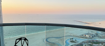 Beachfront 2BR Apartment with Stunning Sea View